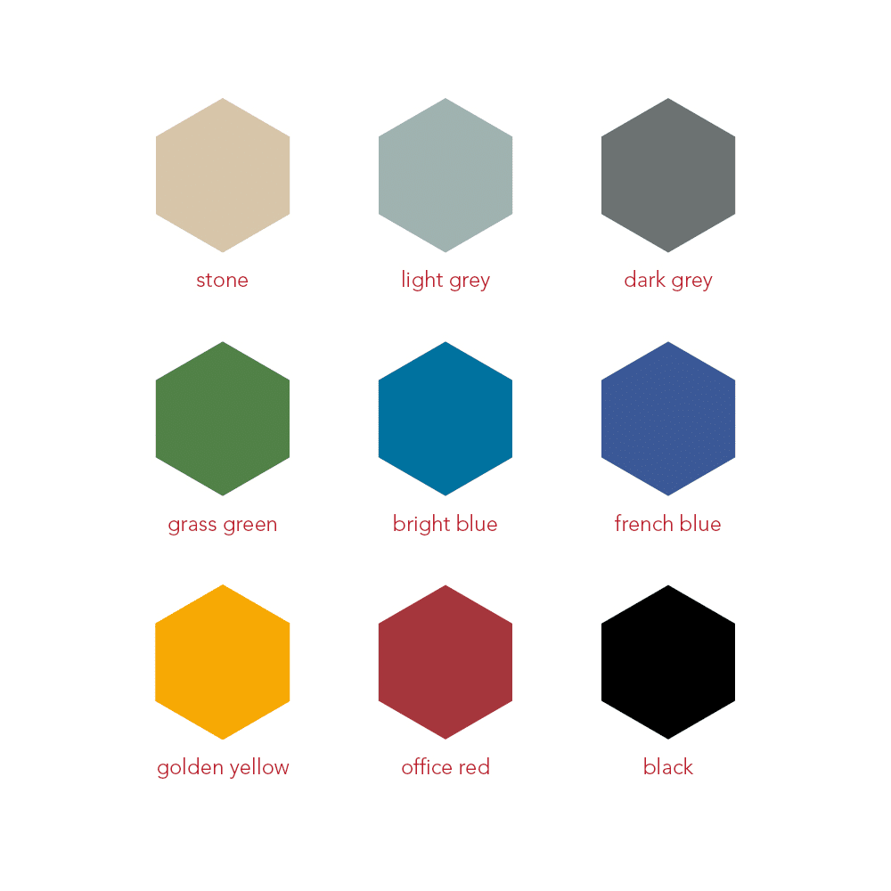 Permoglaze Paint Colour Chart