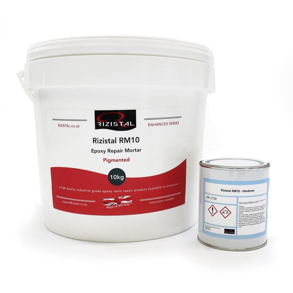 Rizistal Epoxy Resin Concrete Repair Mortar 10 Colours