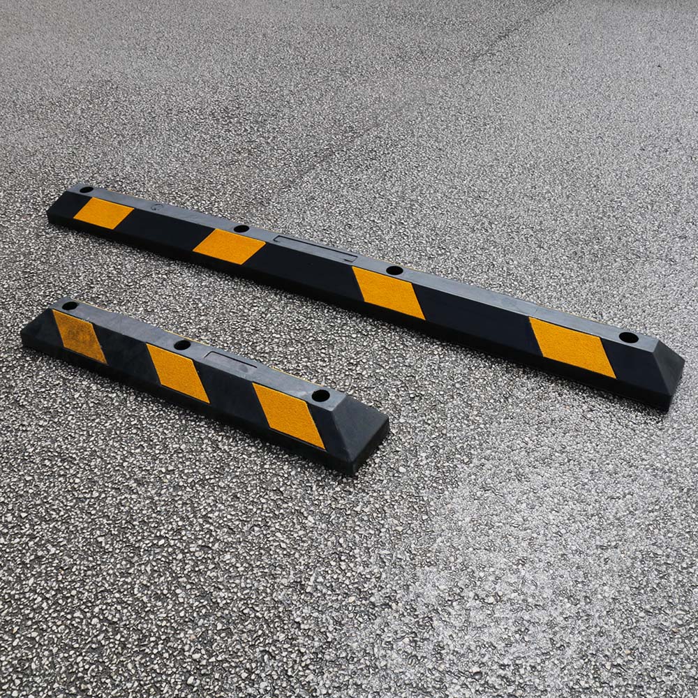 Rubber Wheel Stop Parking Bumpers Rizistal