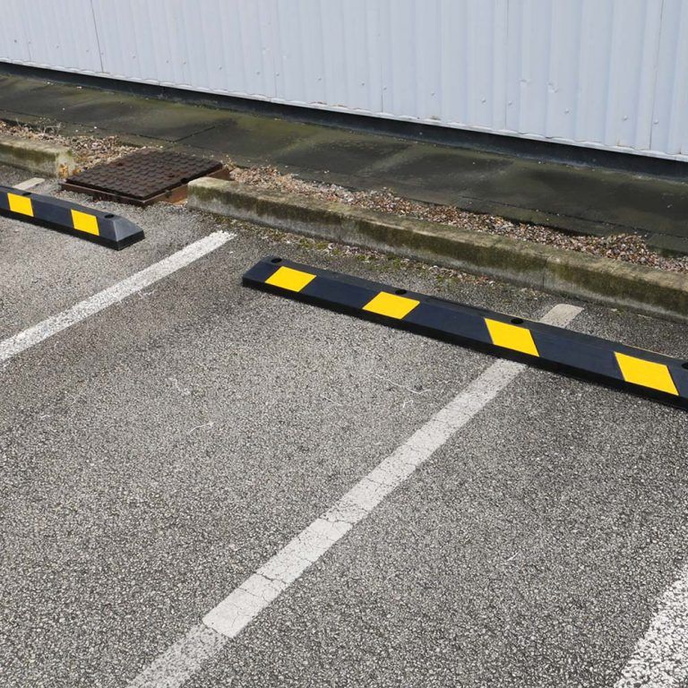Rubber Wheel Stop Parking Bumpers Rizistal
