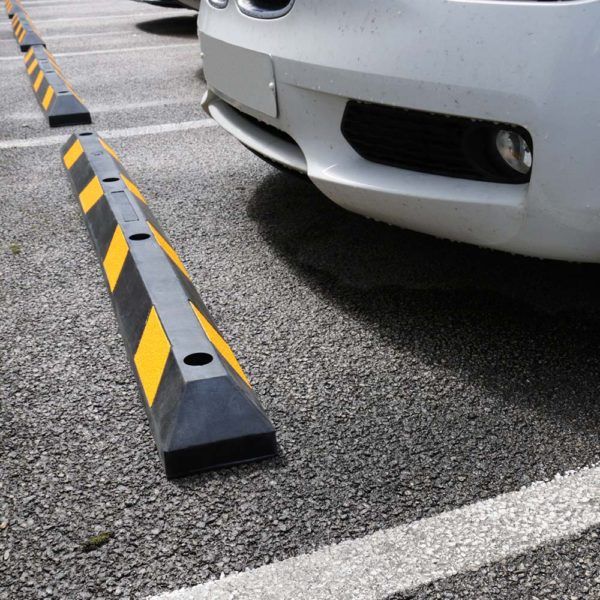 Rubber Wheel Stop Parking Bumpers Rizistal