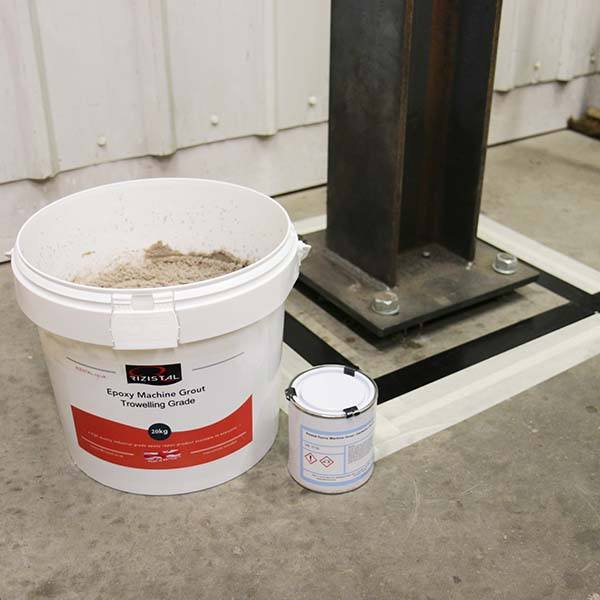 Epoxy Repair Grout for Machinery Rizistal RM108 Rizistal