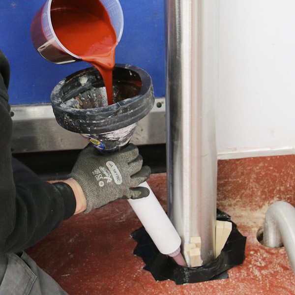 Epoxy Pourable Grout for Machinery Rizistal